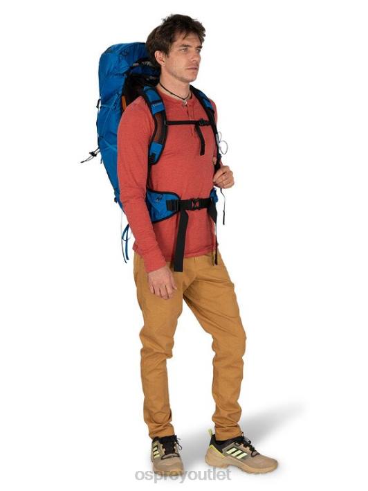 Osprey EXOS 38 ULTRALIGHT BACKPACKING | DAY HIKING Backpack Men BLUE RIBBON PTFP249
