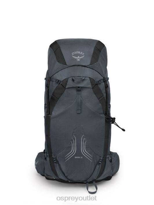 Osprey EXOS 38 ULTRALIGHT BACKPACKING | DAY HIKING Backpack Men TUNGSTEN GREY PTFP248