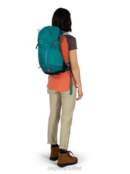 Osprey HIKELITE 18 HIKING Backpack Unisex ESCAPADE GREEN PTFP197