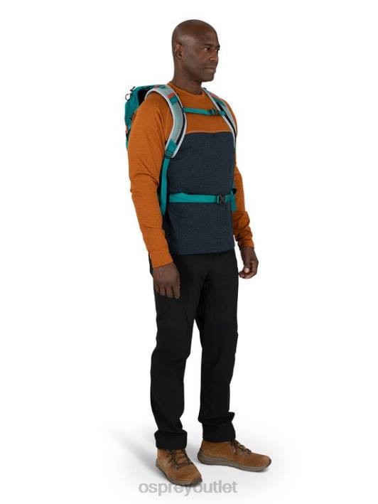 Osprey HIKELITE 18 HIKING Backpack Unisex ESCAPADE GREEN PTFP197