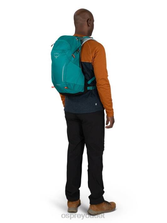 Osprey HIKELITE 18 HIKING Backpack Unisex ESCAPADE GREEN PTFP197