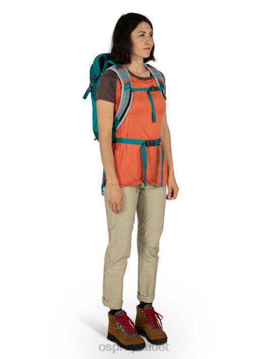 Osprey HIKELITE 18 HIKING Backpack Unisex PINE LEAF GREEN PTFP194