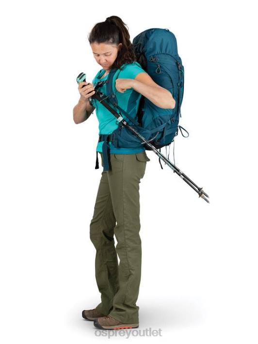 Osprey KYTE 36 BACKPACKING | DAY HIKING Backpack Women ICELAKE GREEN PTFP420