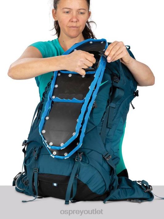 Osprey KYTE 36 BACKPACKING | DAY HIKING Backpack Women ICELAKE GREEN PTFP420