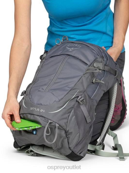 Osprey SIRRUS 24 DAY HIKING Backpack Women TUNNEL VISION GREY PTFP285