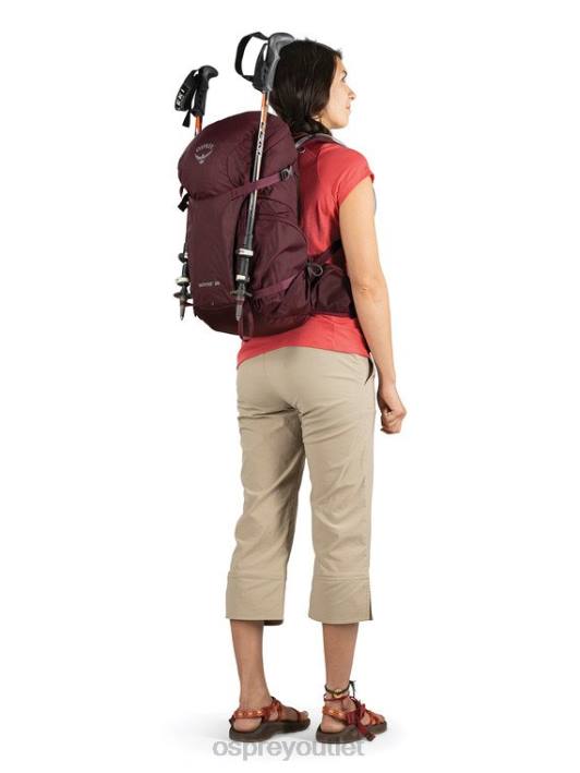 Osprey SKIMMER 20 HIKING | HYDRATION Backpack Women PLUM RED PTFP416