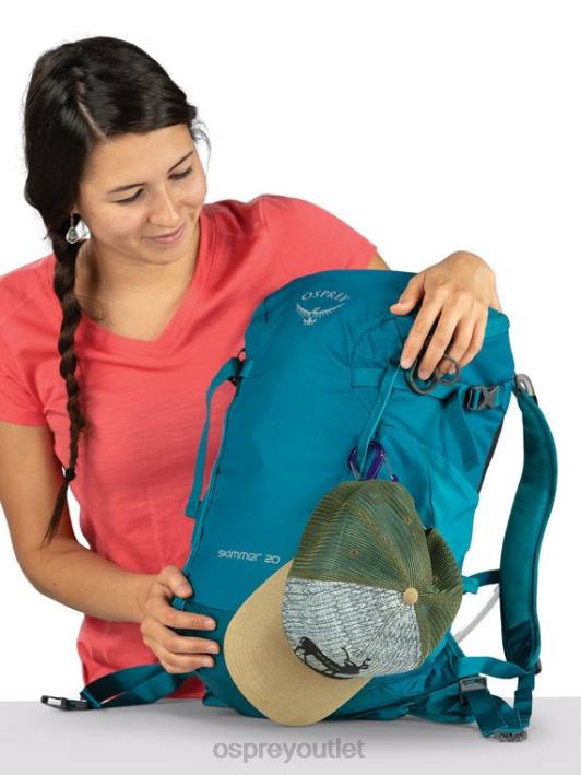 Osprey SKIMMER 20 HIKING | HYDRATION Backpack Women PLUM RED PTFP416