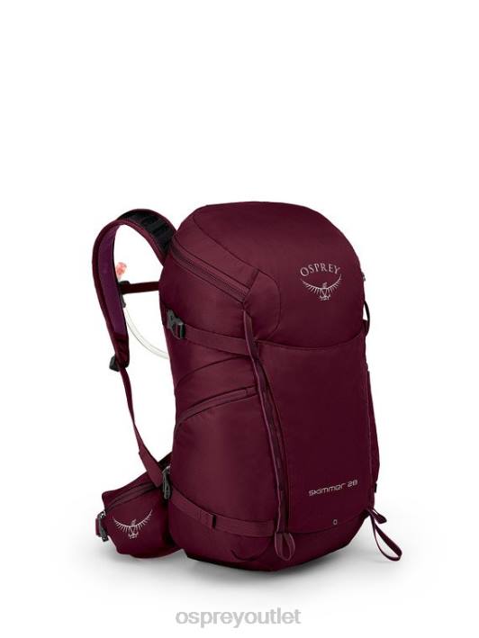 Osprey SKIMMER 28 HIKING | HYDRATION Backpack Women PLUM RED PTFP417