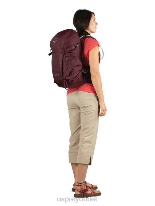 Osprey SKIMMER 28 HIKING | HYDRATION Backpack Women PLUM RED PTFP417