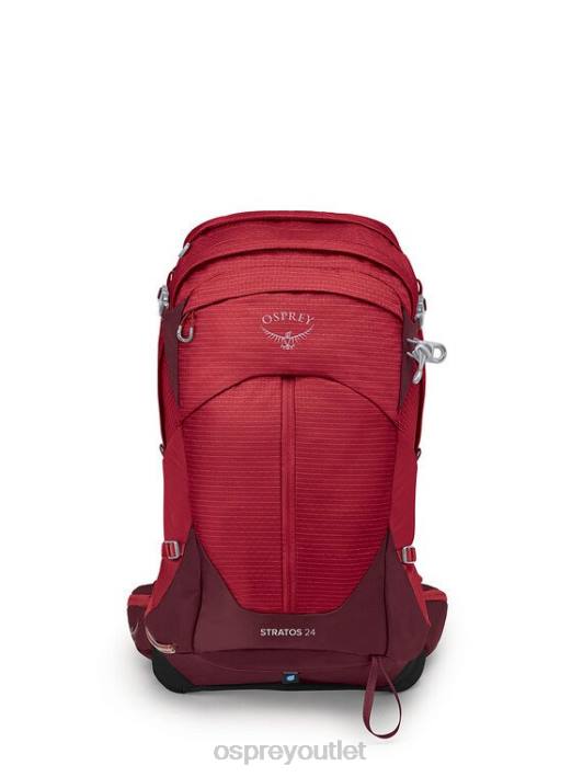 Osprey STRATOS 24 DAY HIKING Backpack Unisex POINSETTIA RED PTFP272