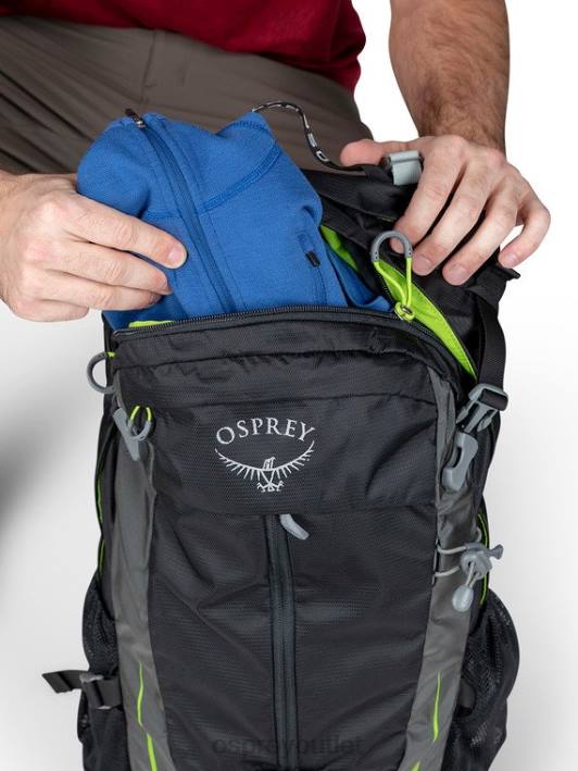 Osprey STRATOS 24 DAY HIKING Backpack Unisex TUNNEL VISION GREY PTFP270