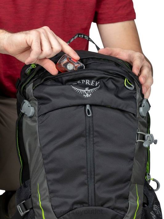 Osprey STRATOS 24 DAY HIKING Backpack Unisex TUNNEL VISION GREY PTFP270