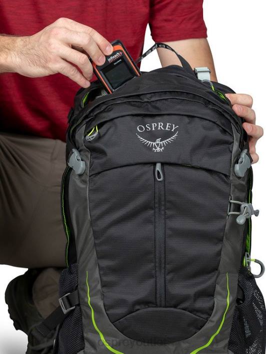 Osprey STRATOS 24 DAY HIKING Backpack Unisex TUNNEL VISION GREY PTFP270