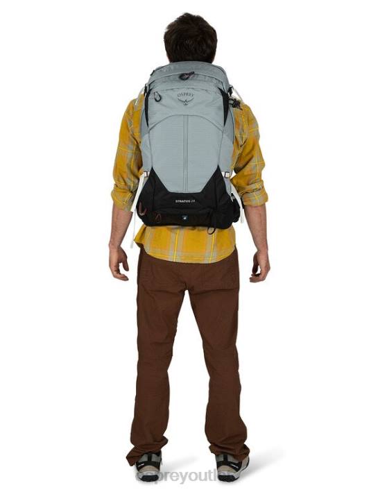 Osprey STRATOS 24 DAY HIKING Backpack Unisex TUNNEL VISION GREY PTFP270