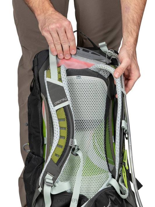 Osprey STRATOS 24 DAY HIKING Backpack Unisex TUNNEL VISION GREY PTFP270