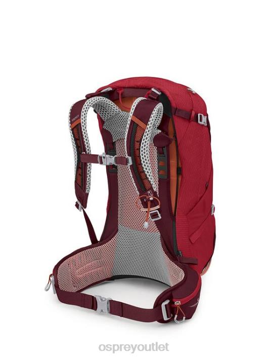 Osprey STRATOS 34 DAY HIKING Backpack Unisex POINSETTIA RED PTFP283