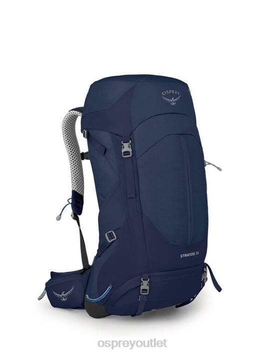 Osprey STRATOS 36 LIGHT BACKPACKING | DAY HIKING Backpack Unisex CETACEAN BLUE PTFP277
