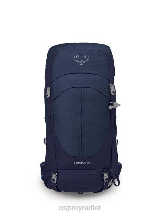 Osprey STRATOS 36 LIGHT BACKPACKING | DAY HIKING Backpack Unisex CETACEAN BLUE PTFP277