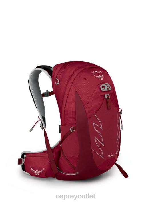 Osprey TALON 22 DAY HIKING Backpack Men COSMIC RED PTFP302
