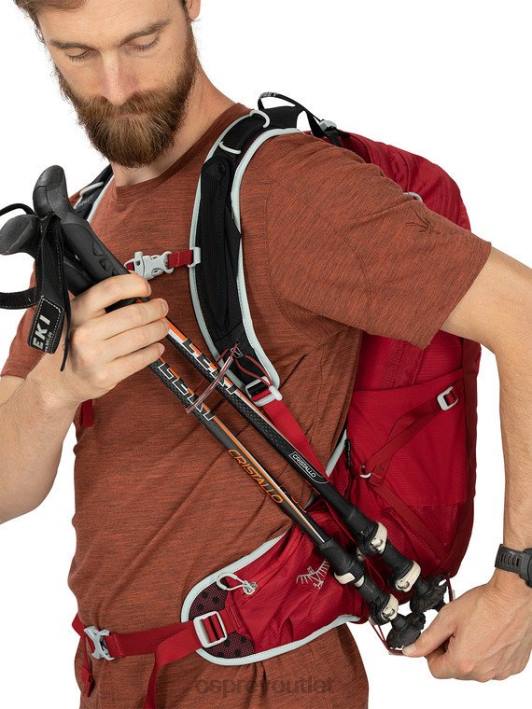 Osprey TALON 22 DAY HIKING Backpack Men COSMIC RED PTFP302