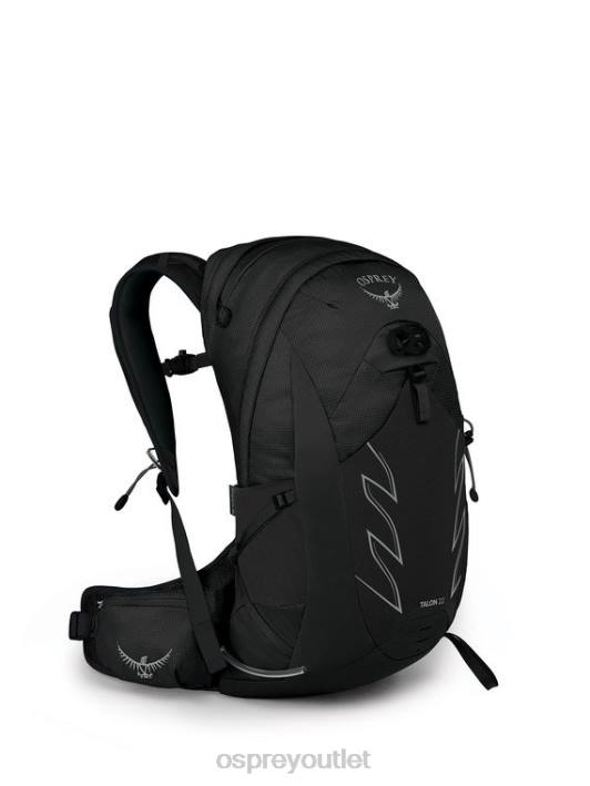Osprey TALON 22 DAY HIKING Backpack Men STEALTH BLACK PTFP304