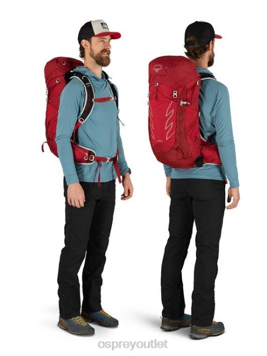 Osprey TALON 33 DAY HIKING Backpack Men COSMIC RED PTFP311