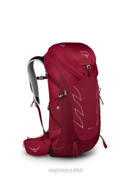 Osprey TALON 36 BACKPACKING | HIKING | MULTI-SPORT Backpack Men COSMIC RED PTFP323
