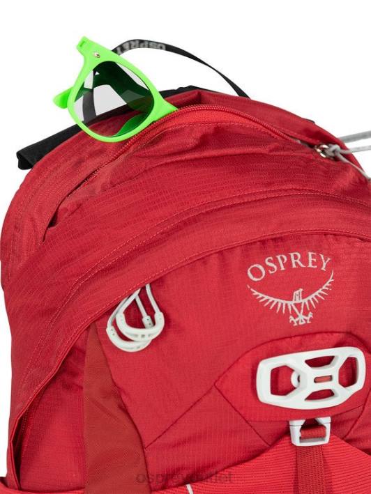Osprey TALON JR HIKING | MULTI-SPORT Backpack Kids COSMIC RED PTFP353