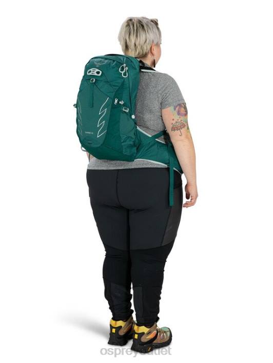 Osprey TEMPEST 20 EXTENDED FIT HIKING Backpack Unisex JASPER GREEN PTFP339