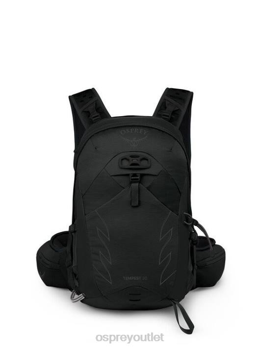 Osprey TEMPEST 20 EXTENDED FIT HIKING Backpack Unisex STEALTH BLACK PTFP338