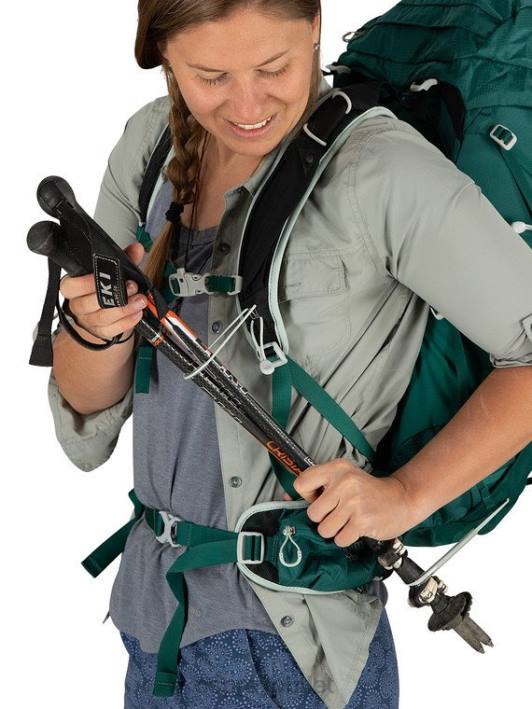 Osprey TEMPEST 30 DAY HIKING Backpack Women ALUMINUM GREY PTFP346