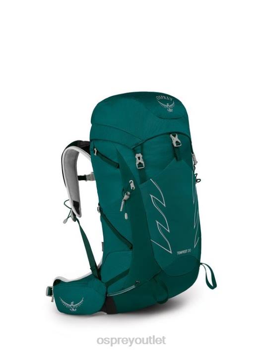Osprey TEMPEST 30 DAY HIKING Backpack Women JASPER GREEN PTFP347