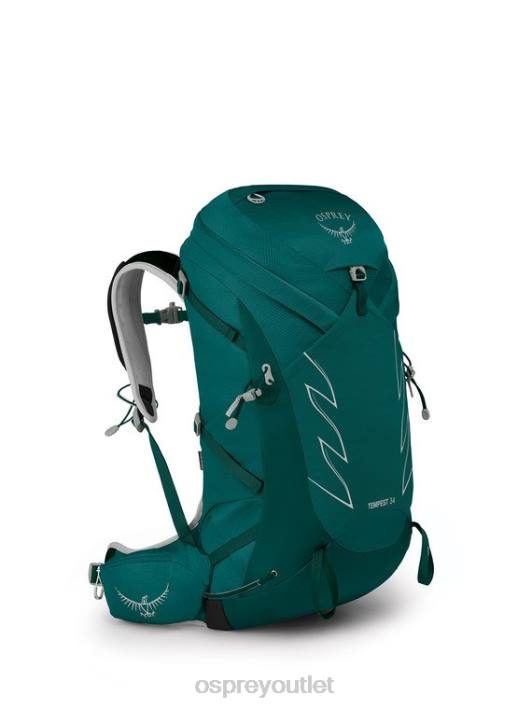 Osprey TEMPEST 34 LIGHT BACKPACKING | HIKING | MULTI-SPORT Backpack Women JASPER GREEN PTFP350