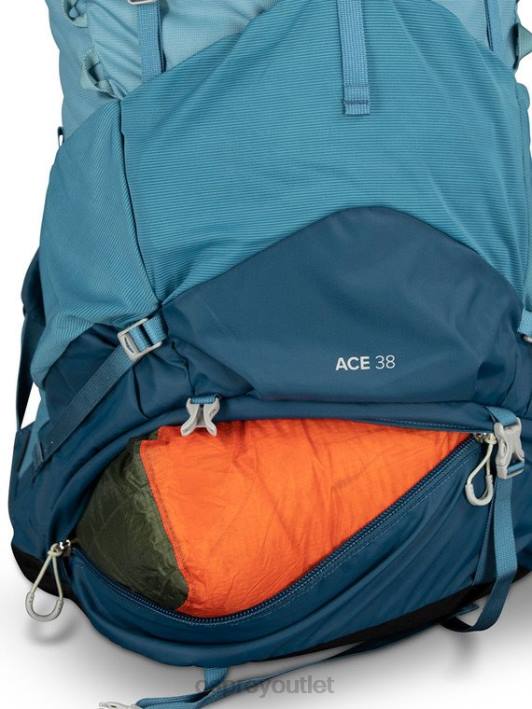 Osprey ACE 38 BACKPACKING (5-11 Y/O) Backpack Kids ORANGE SUNSET PTFP356
