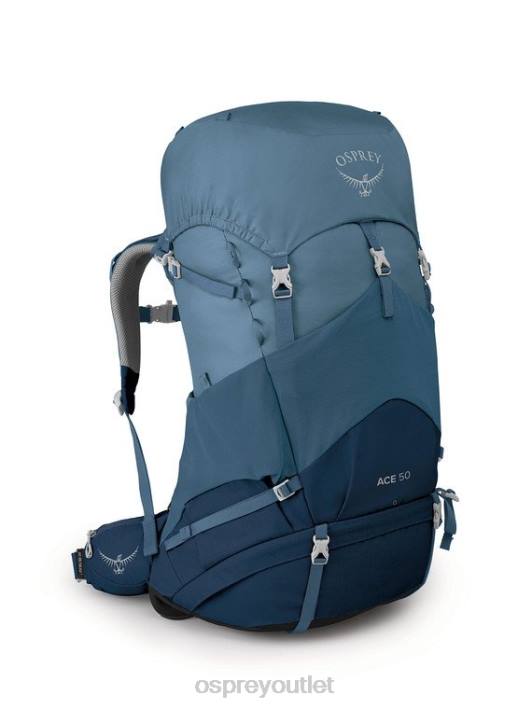 Osprey ACE 50 BACKPACKING (8-14 Y/O) Backpack Kids BLUE HILLS PTFP485