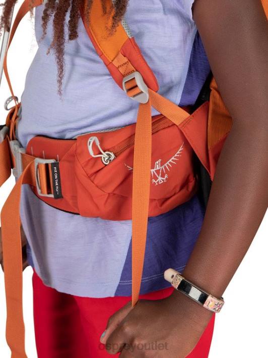 Osprey ACE 50 BACKPACKING (8-14 Y/O) Backpack Kids ORANGE SUNSET PTFP486