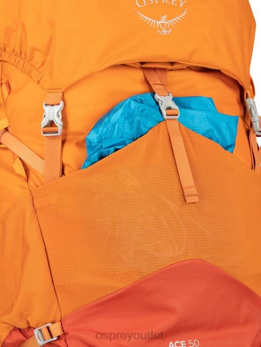 Osprey ACE 50 BACKPACKING (8-14 Y/O) Backpack Kids ORANGE SUNSET PTFP486