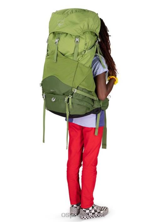 Osprey ACE 75 BACKPACKING (12-17 Y/O) Backpack Kids VENTURE GREEN PTFP487