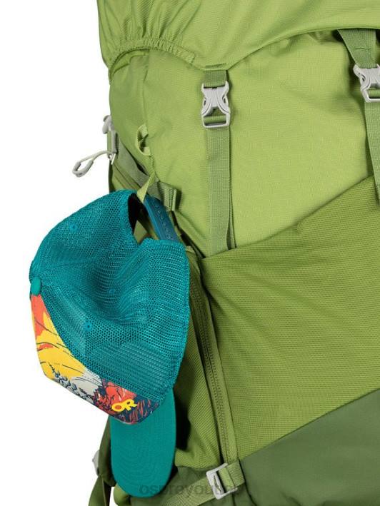 Osprey ACE 75 BACKPACKING (12-17 Y/O) Backpack Kids VENTURE GREEN PTFP487