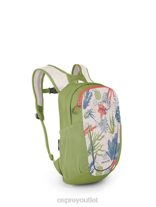 Osprey DAYLITE EVERYDAY (4-12 Y/O) Backpack Kids CORAL LIFE PRINT GREEN PTFP362
