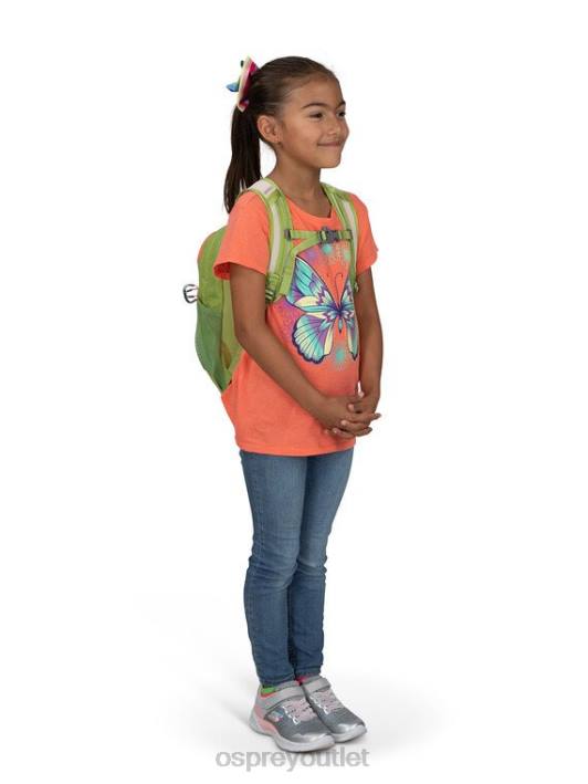 Osprey DAYLITE EVERYDAY (4-12 Y/O) Backpack Kids CORAL LIFE PRINT GREEN PTFP362