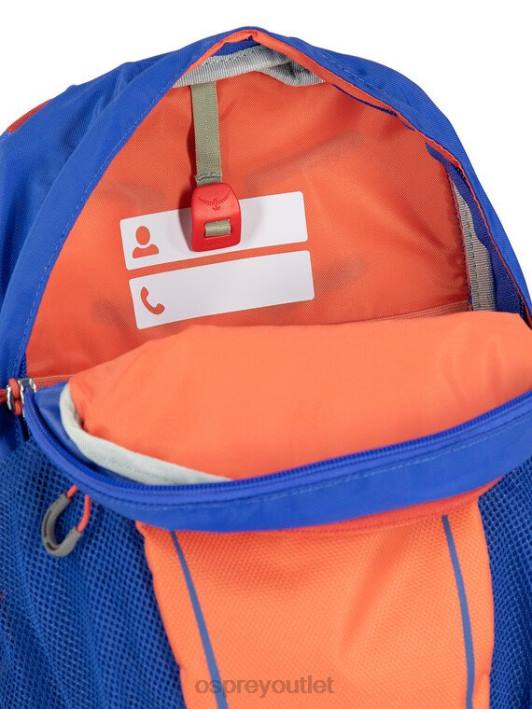 Osprey DAYLITE EVERYDAY (4-12 Y/O) Backpack Kids CORAL LIFE PRINT GREEN PTFP362