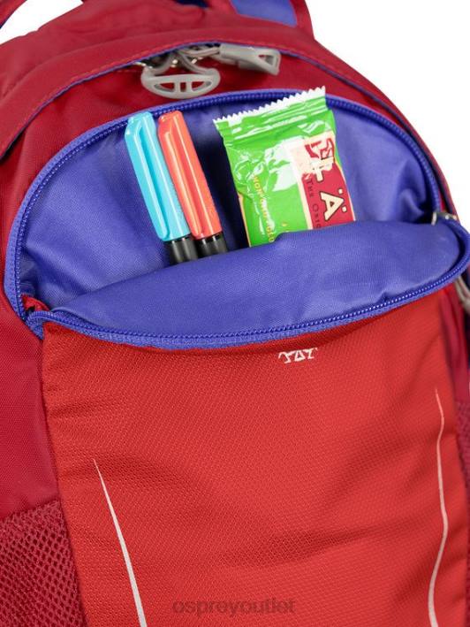Osprey DAYLITE EVERYDAY (4-12 Y/O) Backpack Kids COSMIC RED PTFP360