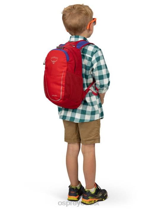 Osprey DAYLITE EVERYDAY (4-12 Y/O) Backpack Kids COSMIC RED PTFP360