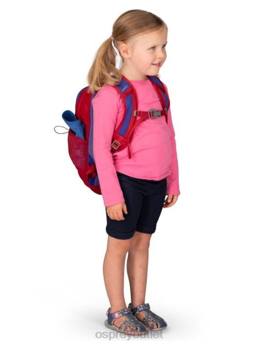 Osprey DAYLITE EVERYDAY (4-12 Y/O) Backpack Kids COSMIC RED PTFP360