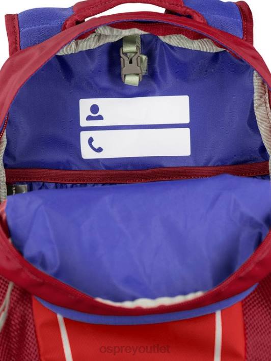 Osprey DAYLITE EVERYDAY (4-12 Y/O) Backpack Kids COSMIC RED PTFP360
