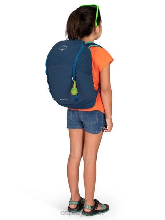 Osprey HYDRAJET 12 HIKING | HYDRATION (4-12 Y/O) Backpack Kids WAVE BLUE PTFP413