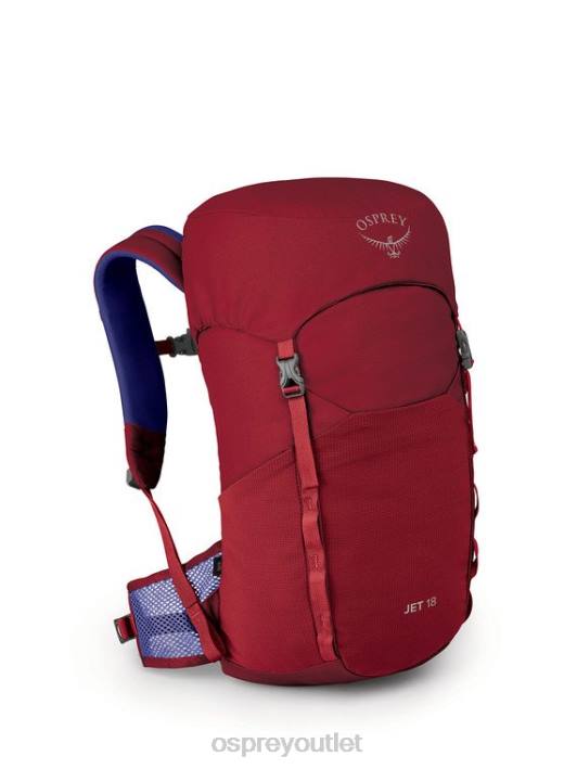 Osprey JET 18 HIKING (8-14 Y/O) Backpack Kids COSMIC RED PTFP358