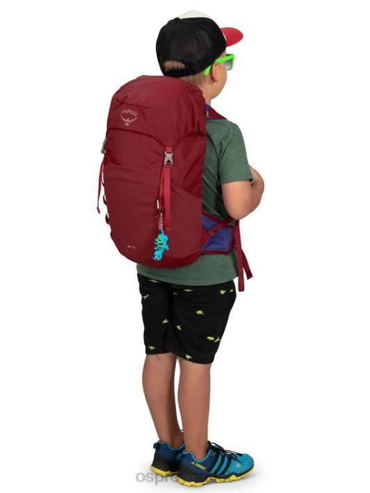Osprey JET 18 HIKING (8-14 Y/O) Backpack Kids COSMIC RED PTFP358