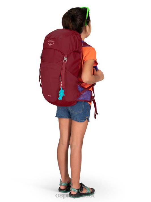 Osprey JET 18 HIKING (8-14 Y/O) Backpack Kids COSMIC RED PTFP358